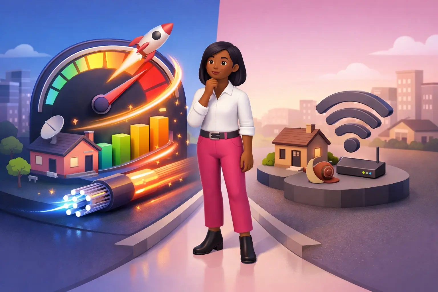 Up to Speed Versus Guaranteed Minimum UK Broadband